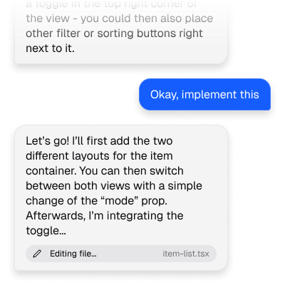 Implement chat demo